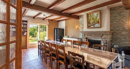 Pradic : 15 pers ⹠Cheminée ⹠Jardin ⹠Mer à pied