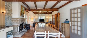 Pradic : 15 pers • Fireplace - Garden - Sea on foot