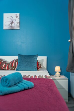 4 habitaciones, wifi y ropa de cama