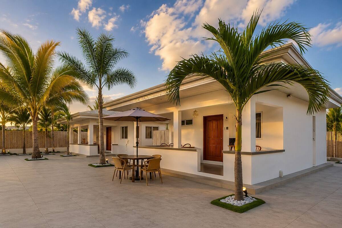 Superior-villa - terrasse - udsigt til have | Terrasse/gårdhave