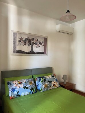 2 makuuhuonetta, vuodevaatteet