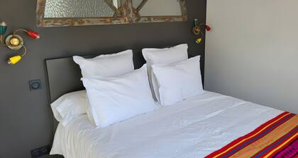 Chambre d'hÎtes à 2 pas des plages avec terrasse partagée, jardin partagé et Wi-Fi