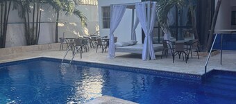 Condo with balcony and 2 beds in the heart of Sosua