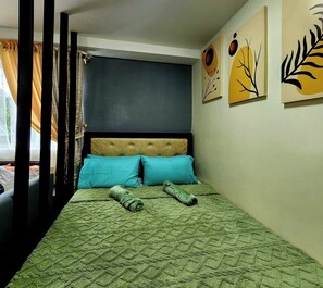 1 chambre, accès à Internet, literie fournie