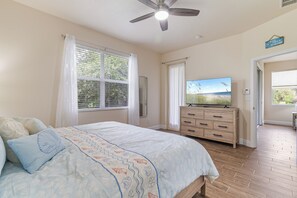 2 habitaciones, escritorio, wifi gratis y ropa de cama