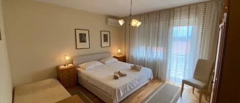 2 quartos, Wi-Fi, roupa de cama