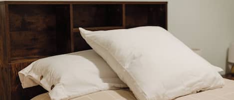 2 slaapkamers, een strijkplank/strijkijzer, wifi, beddengoed