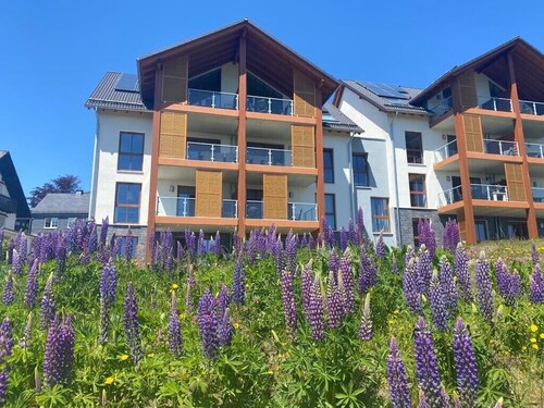 Appartement in Winterberg / Neuastenberg met uniek uitzicht en tuin
