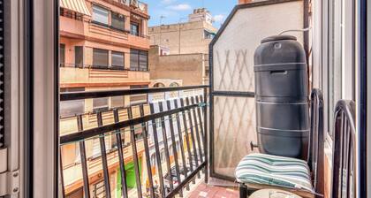 Apartment 'Riu Mar Cullera' with Mountain View, Wi-Fi and Air Conditioning