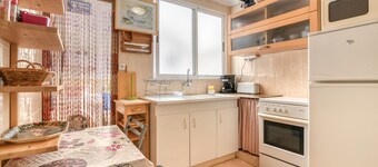 Apartamento 'Riu Mar Cullera' con vistas a la montaña, Wi-Fi y aire acondicionado