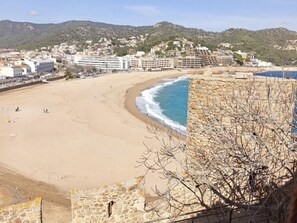 On the beach