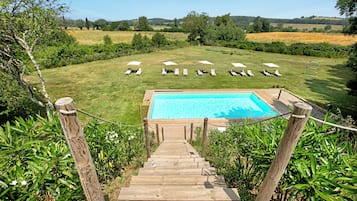 Seasonal outdoor pool