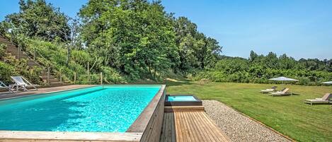 Seasonal outdoor pool