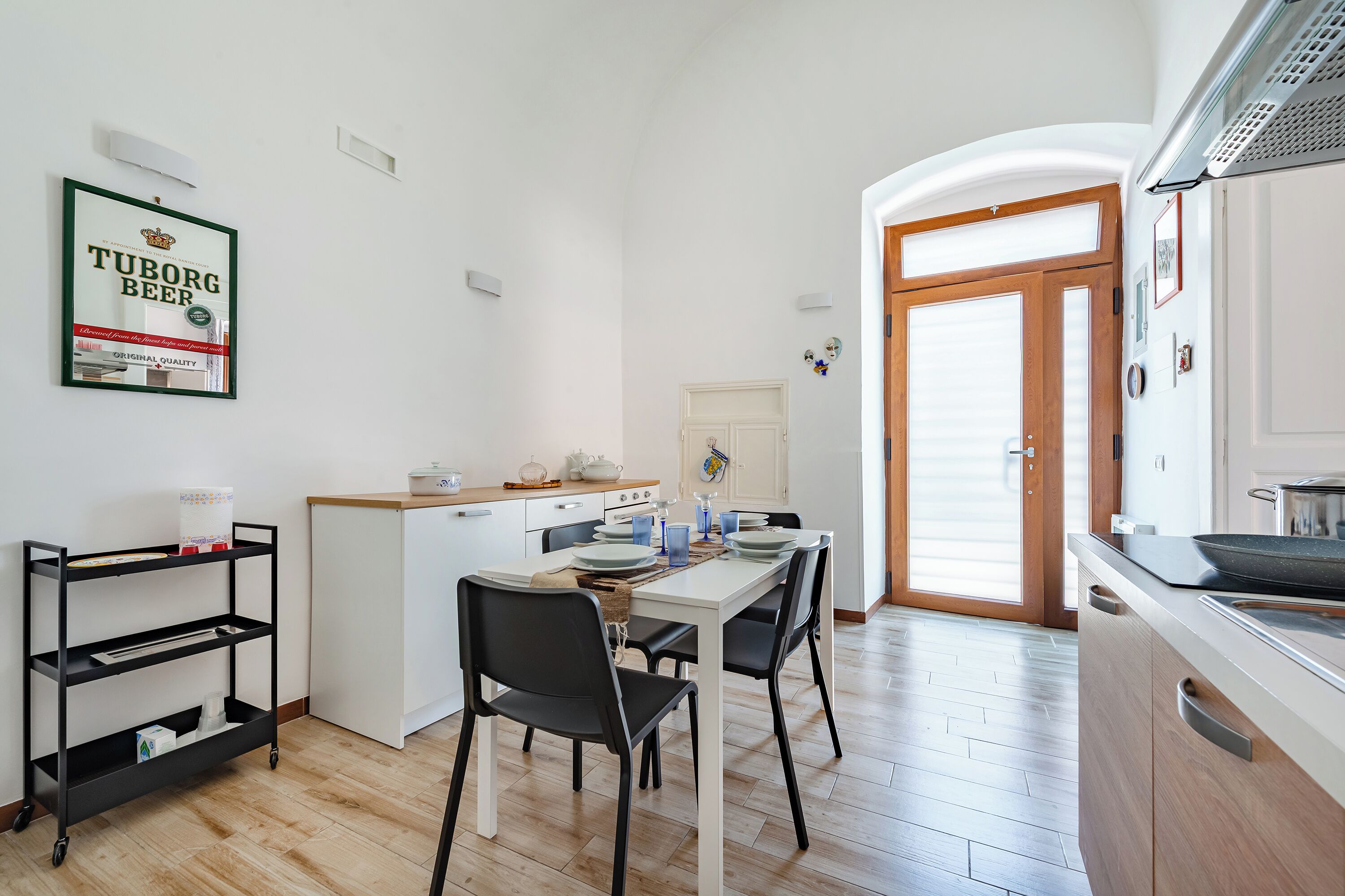 Appartement familial, plusieurs chambres (Giosue' Apartment Near Bari) | Restauration