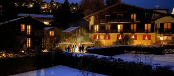 Agréable appartement dans une maison de vacances avec WIFI, bain à remous, terrasse et parking