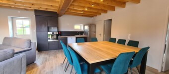 Cottage 3*-6 & 14 pax, renovated 2022, near Châtre