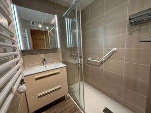 Hair dryer - Apartment 4 pers, 1 bedroom, pool access, Les Saisies (Les Saisies)