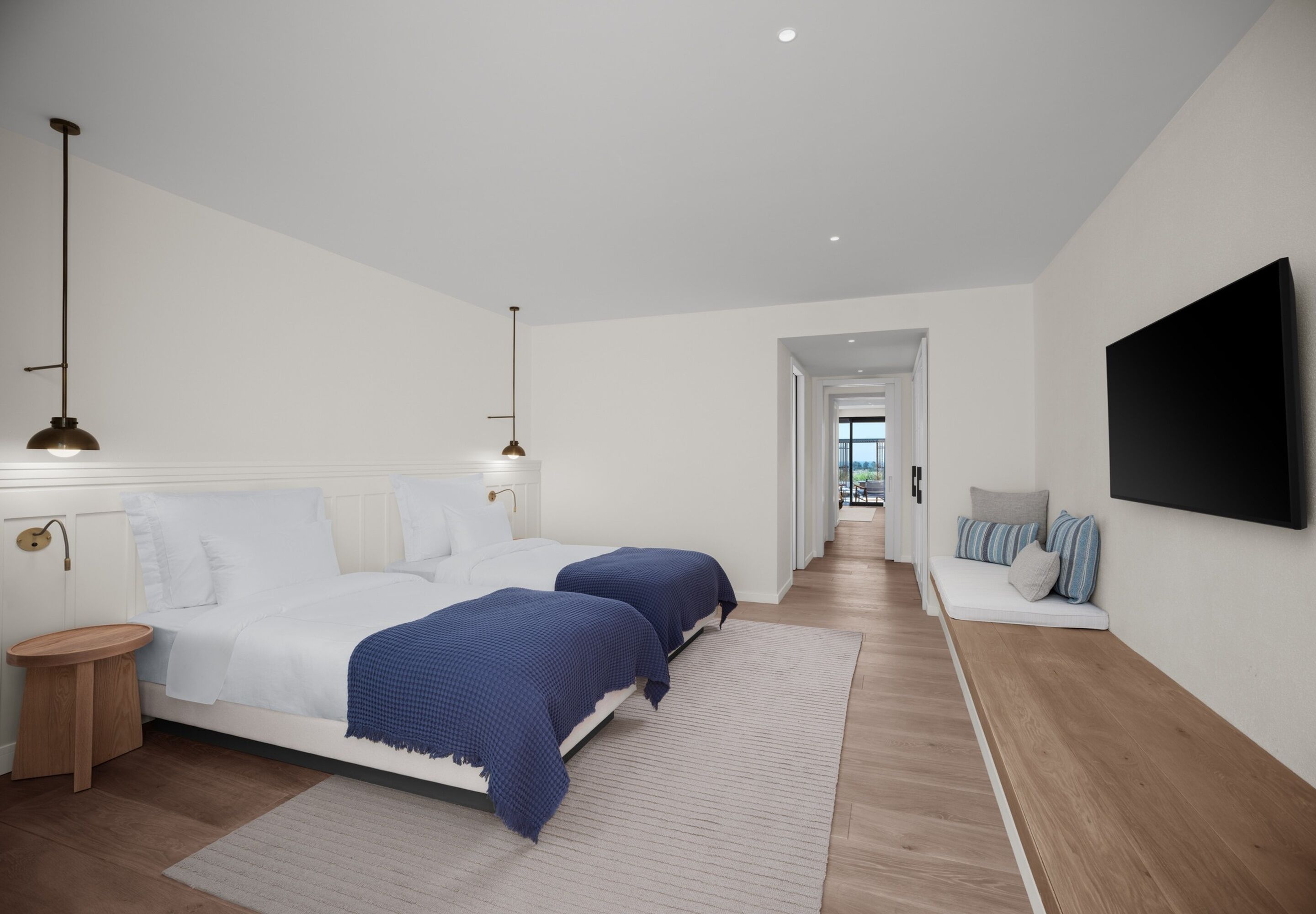 Family Duplex (Priene, Grand) | Peralatan tempat tidur premium, bar mini, peti besi dalam bilik 