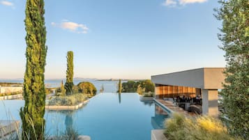Piscine couverte, piscine extérieure (ouverte en saison)