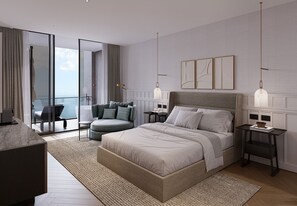 Suite Presidensial | Seprai premium, minibar, brankas, dan setrika/meja setrika