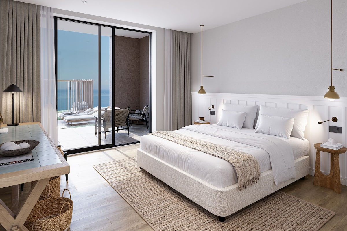 Minibar, gratis wi-fi och sängkläder