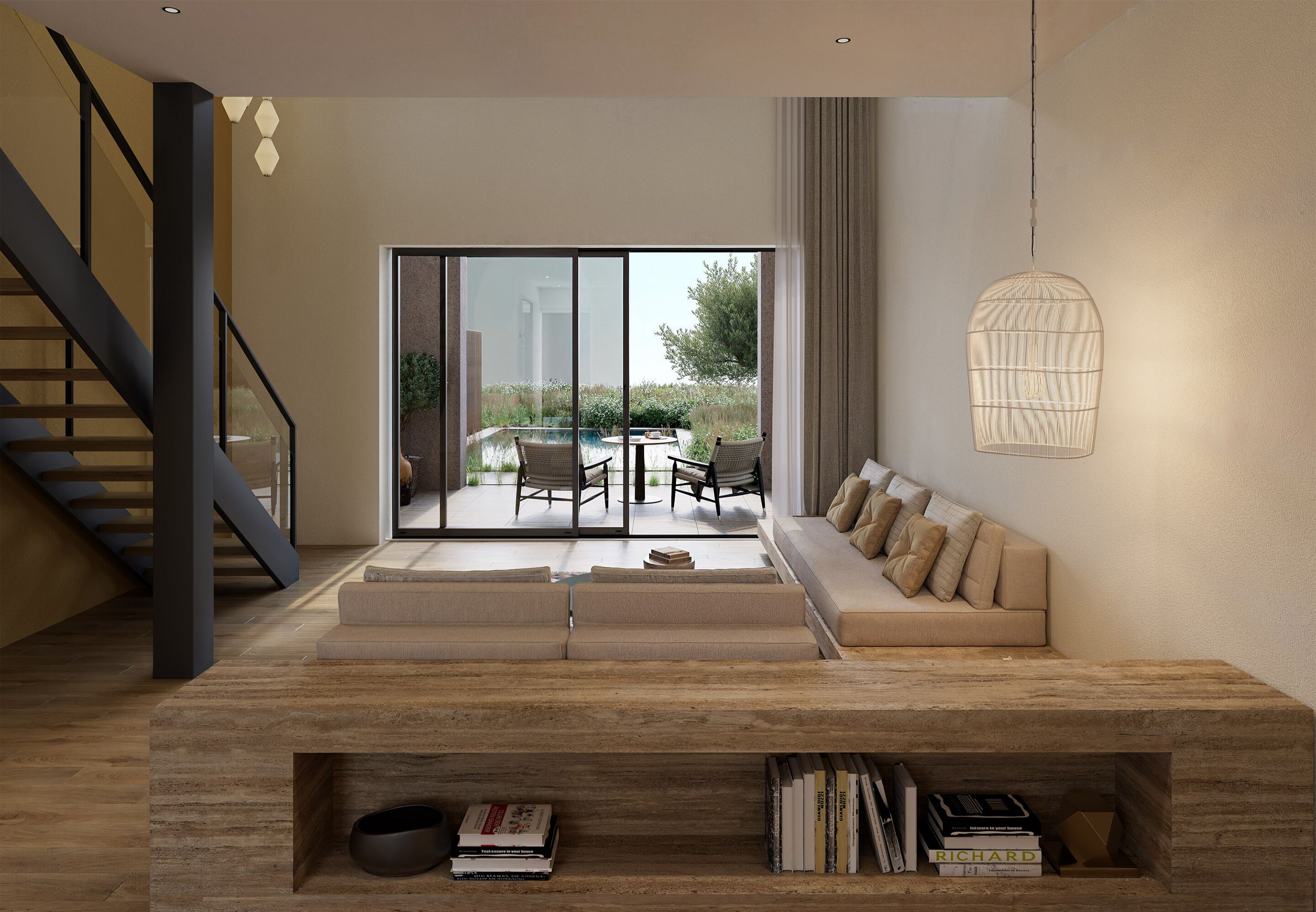 Adult Priene Loft | Zona de estar | Televisión de 50 pulgadas con canales por satélite