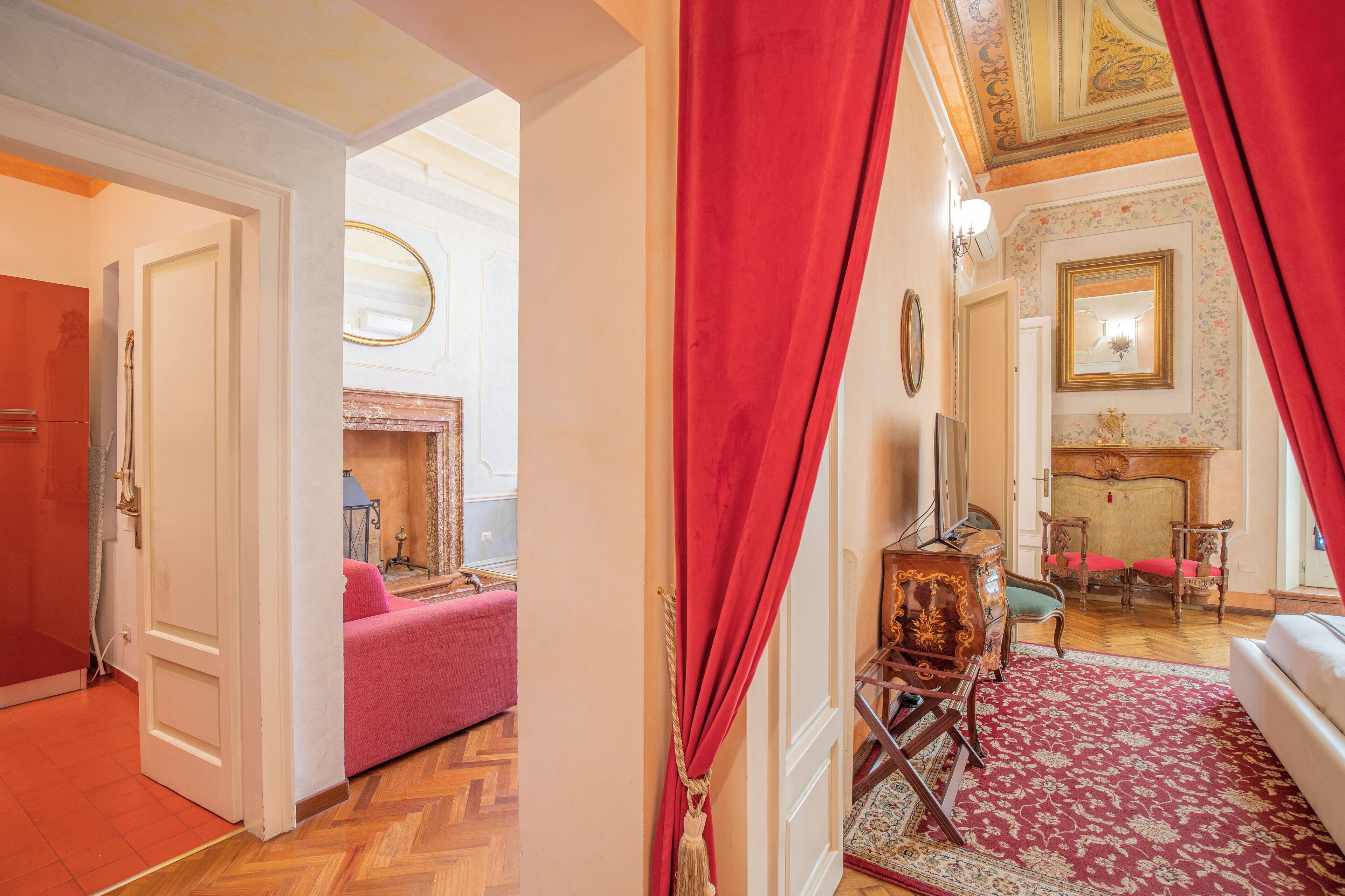 Signature Suite, City View | Living area | 50-inch Smart TV with satellite channels