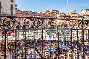 Exclusive Suite, City View | Terrace/patio -  Corte Realdi Suites Piazza Erbe (Verona)