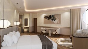 Deluxe Room, Sea View | Premium bedding, minibar, iron/ironing board, free WiFi