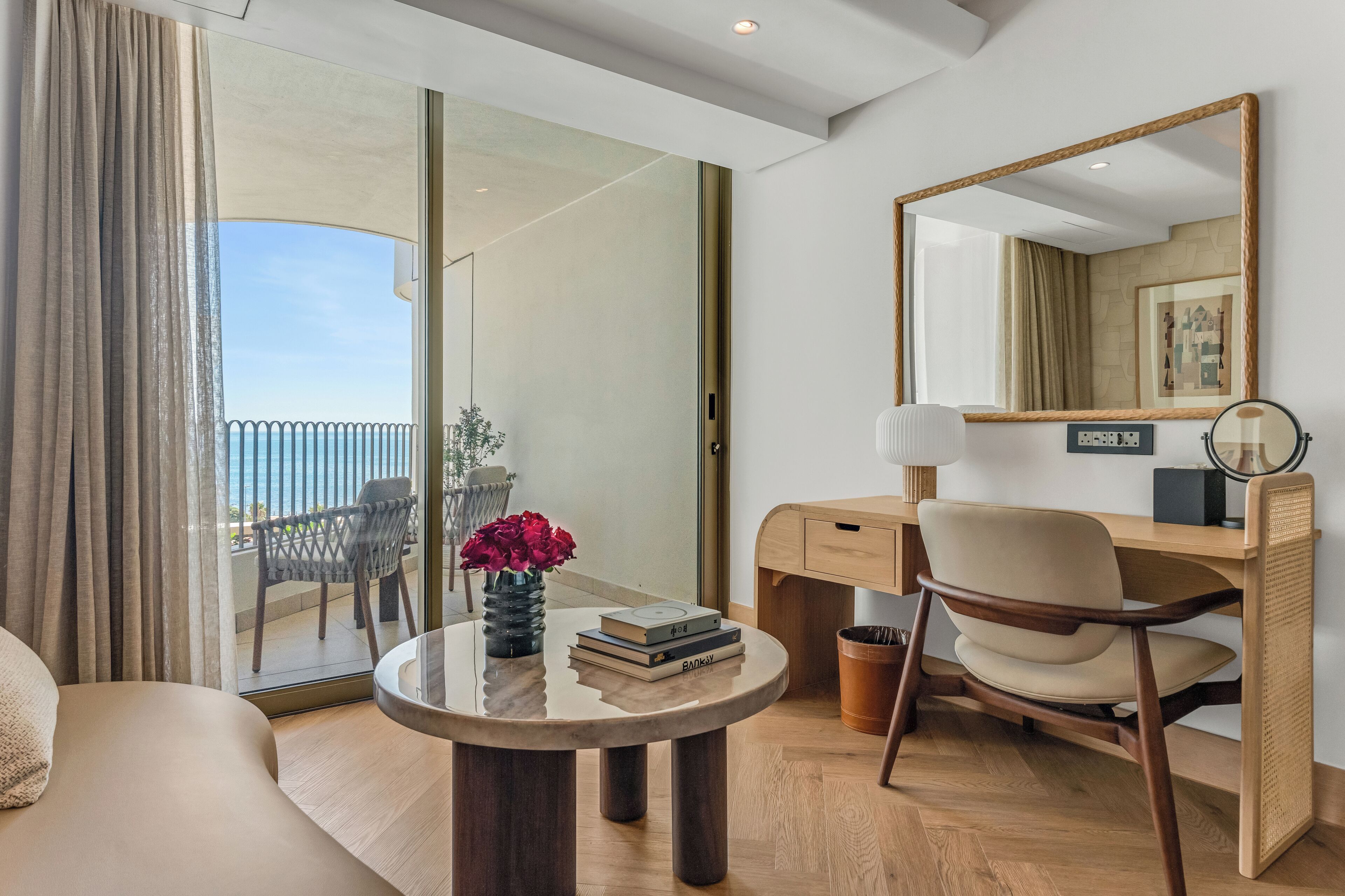 Classic Room (Sea Facing) | Living area | 75-inch Smart TV with digital channels