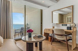 Classic Room (Sea Facing) | Living area | 75-inch Smart TV with digital channels