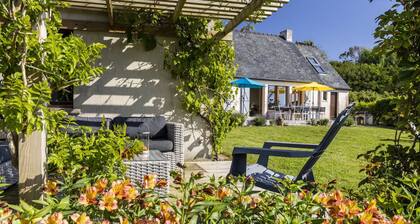 Plage de goulien, house 9 persons