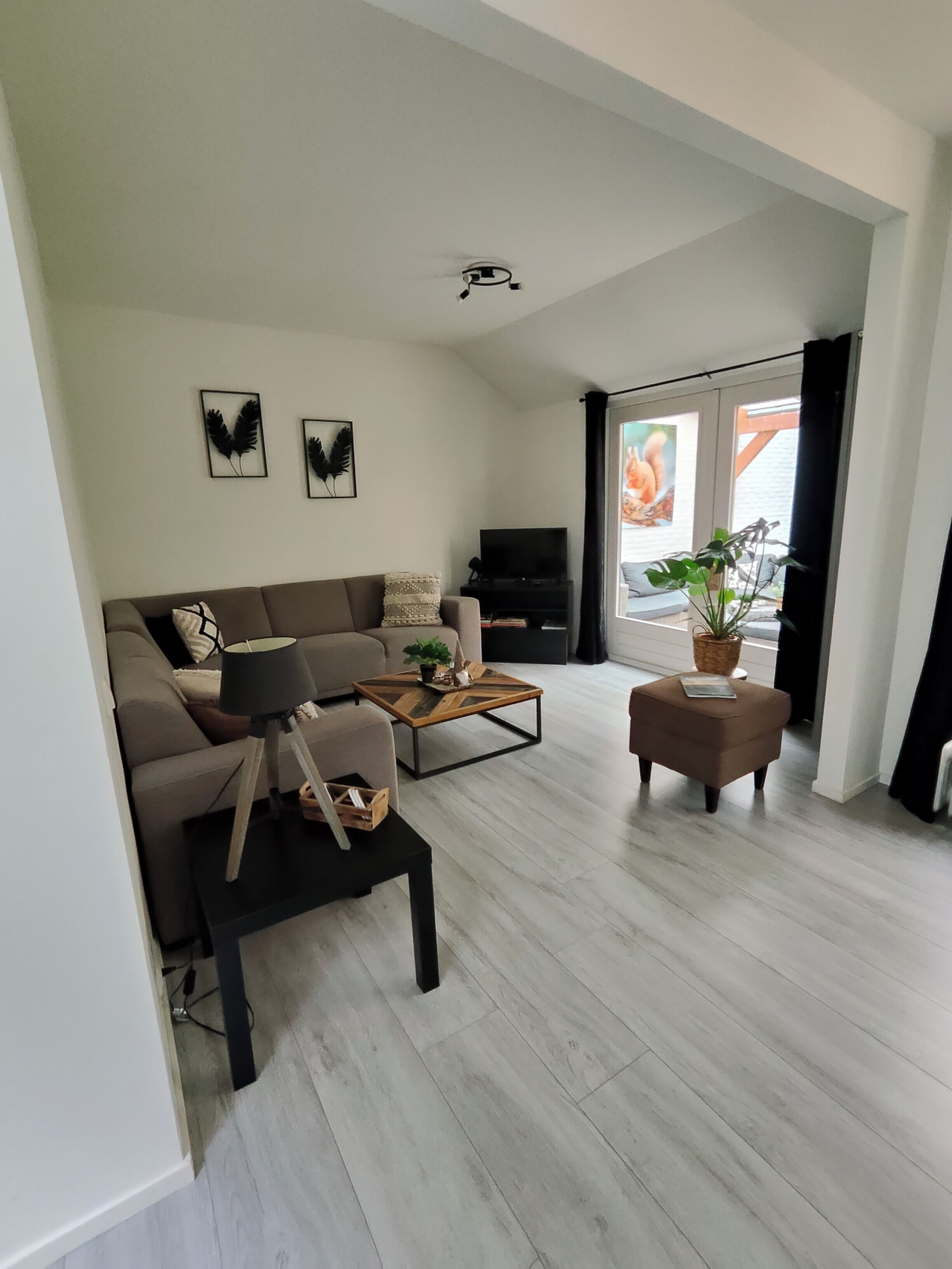 TV connectée, cheminée