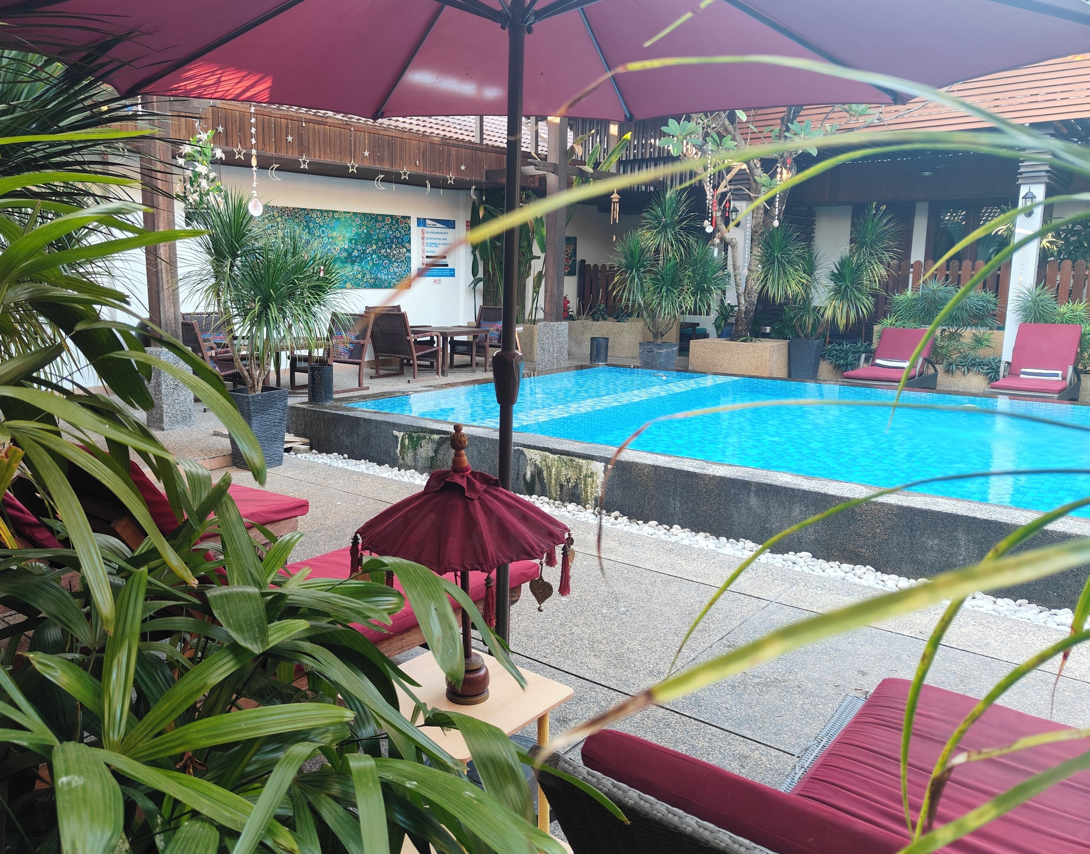 Outdoor pool