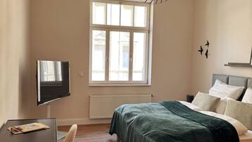 1 Schlafzimmer, Schreibtisch, kostenloses WLAN, BettwÀsche