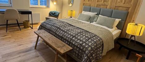 2 間睡房、書桌、免費 Wi-Fi、床單