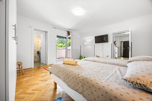 3 soverom, strykejern/-brett, wi-fi (inkludert) og sengetøy