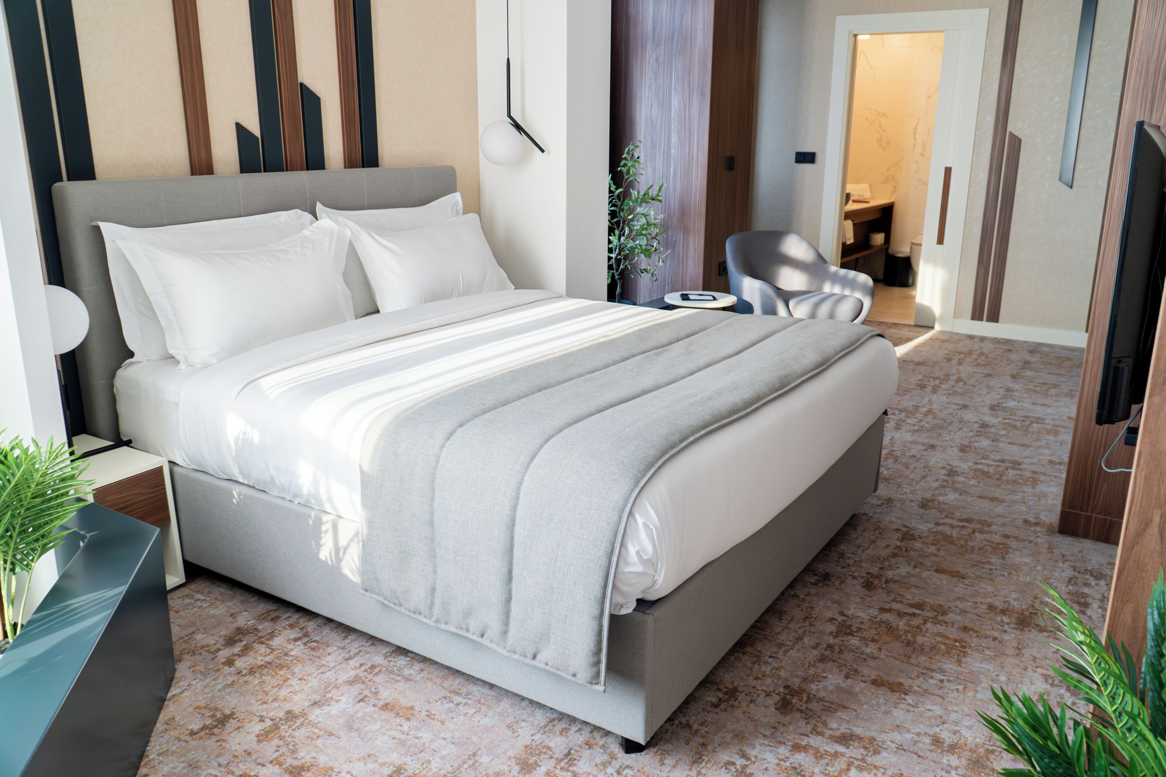 In-room safe, blackout curtains, iron/ironing board, free WiFi