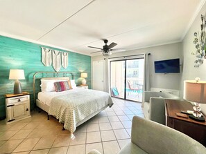 1 sovrum, strykjärn/strykbräda, gratis wi-fi och sängkläder