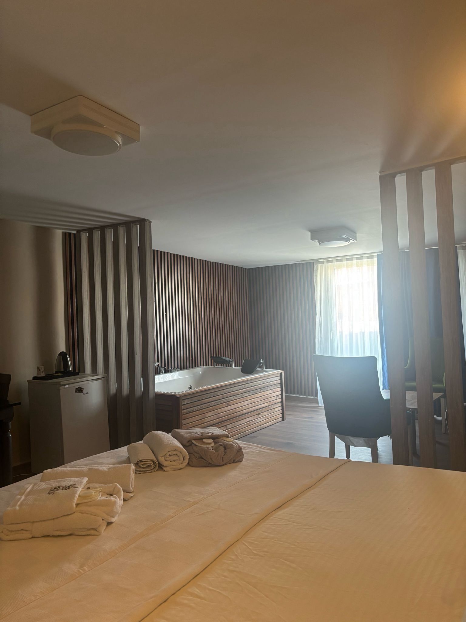 Penthouse Deluxe, balcon | Intérieur