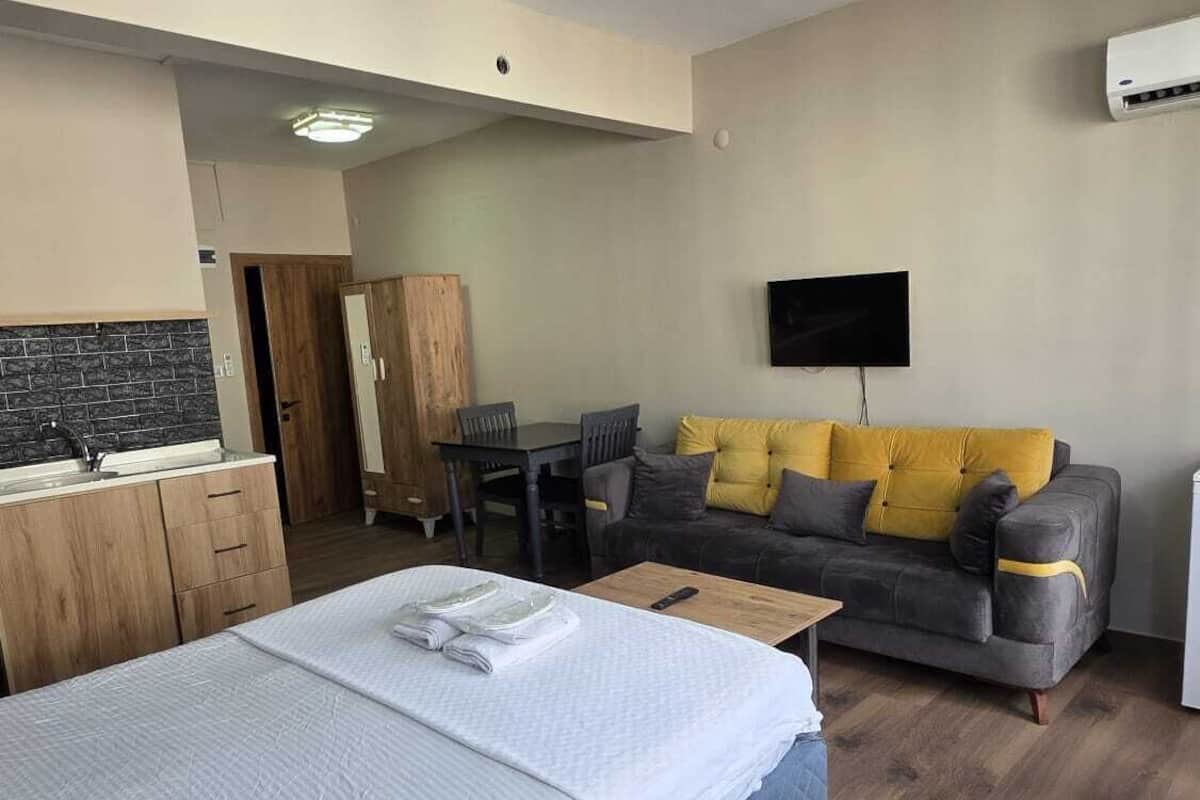 Classic-dobbeltværelse - balkon - byudsigt | Arbejdsområde til bærbare computere, gratis Wi-Fi