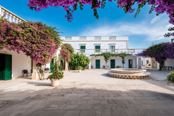 Overnattingsstedets uteområder