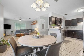 House, Multiple Beds, Patio, Garden View (Casa Playa) | Interior - Casa Playa Private Home for 6! (St. Augustine)