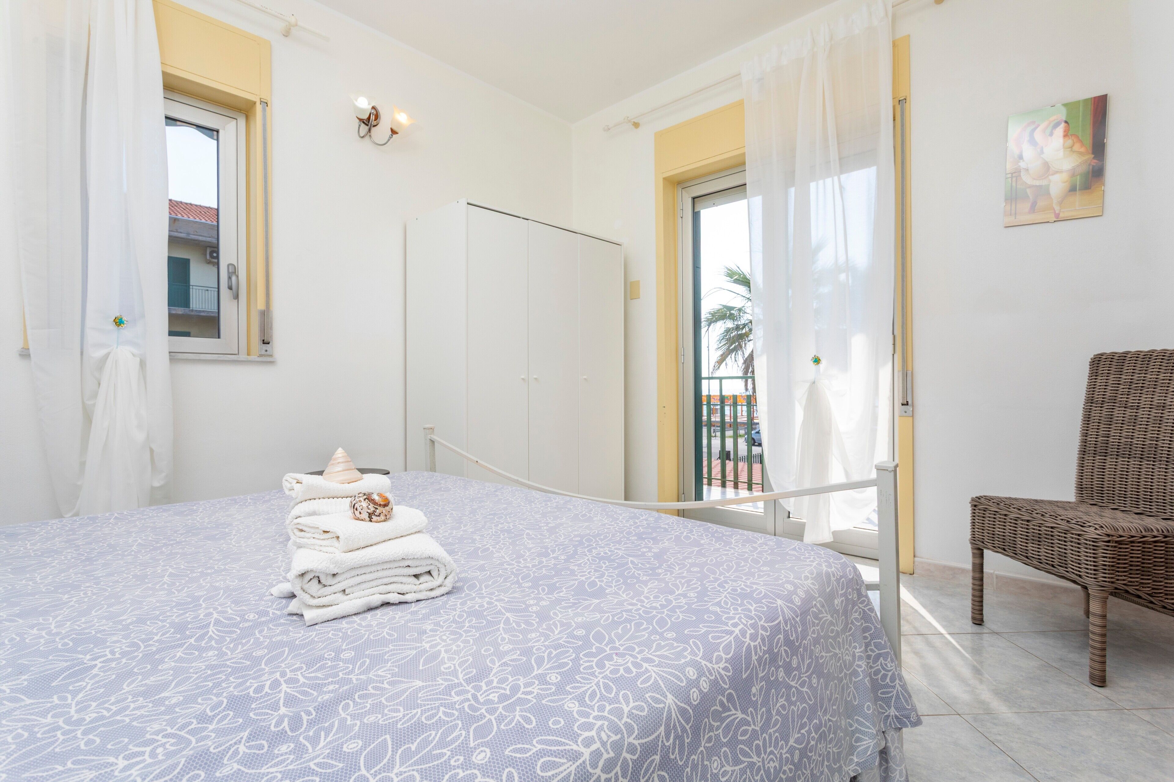 1 室のベッドルーム