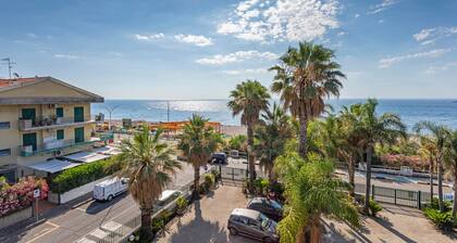 Apartment 'I Ciottoli Dello Ionio - Apt 5' with Mountain View, Shared Terrace and Balcony