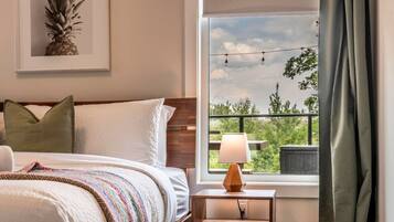 2 Schlafzimmer, Schreibtisch, BĂŒgeleisen/BĂŒgelbrett, Reisekinderbett