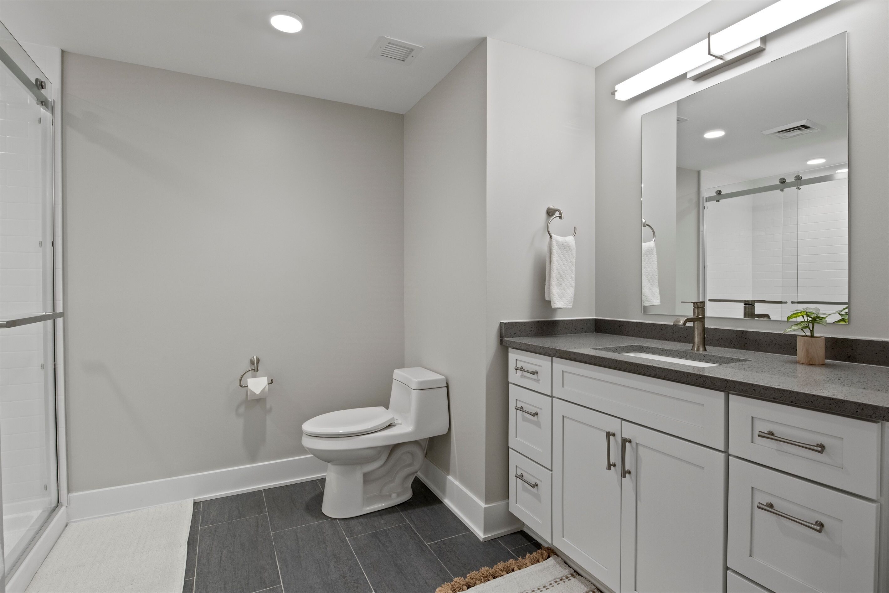 淋浴设施、吹风机、毛巾