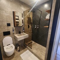 标准双人房 | 浴室 | 肥皂、洗发水、卫生纸