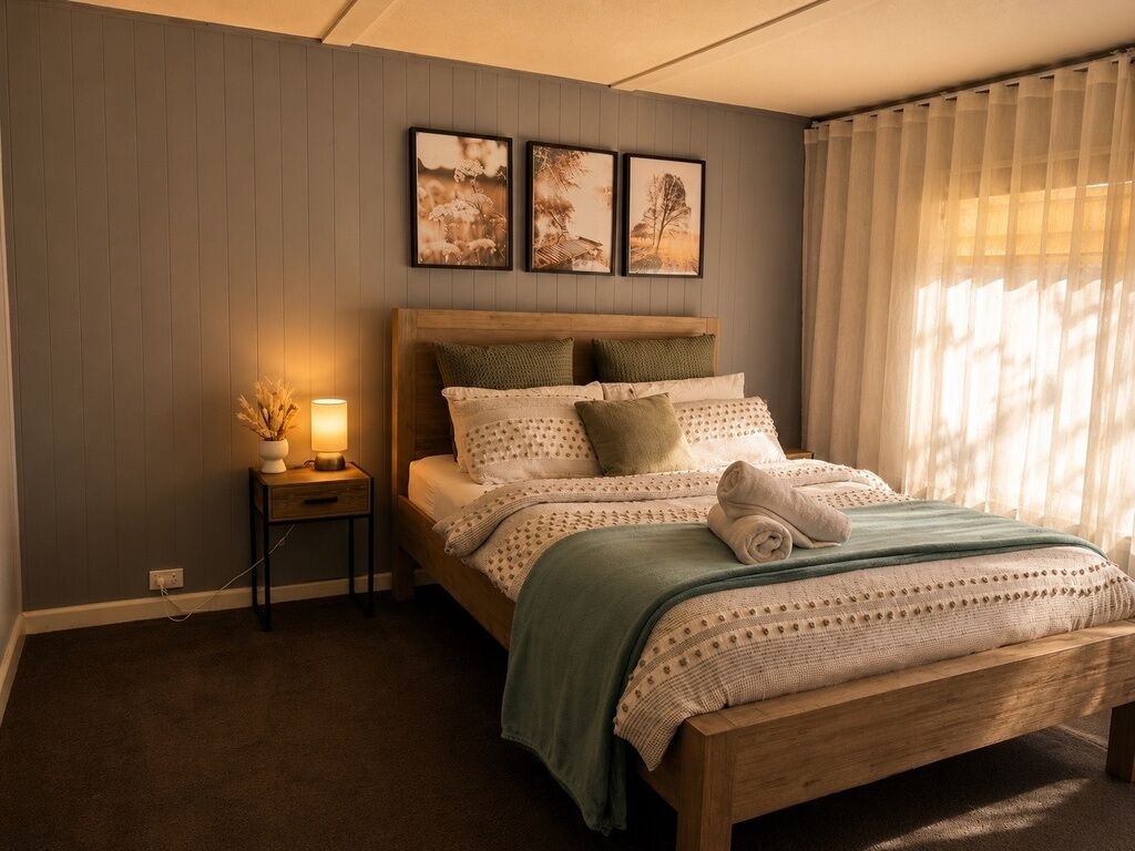 3 bedrooms, iron/ironing board, free WiFi, bed sheets