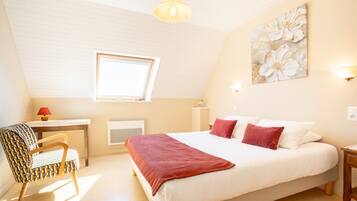 2 slaapkamers, een strijkplank/strijkijzer, wifi, beddengoed